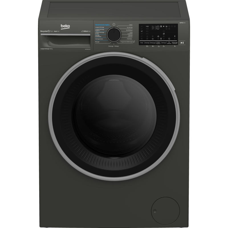 LAVANTE SECHANTE BEKO FRONTAL 9KG 6KG 1400TR B3D596441M